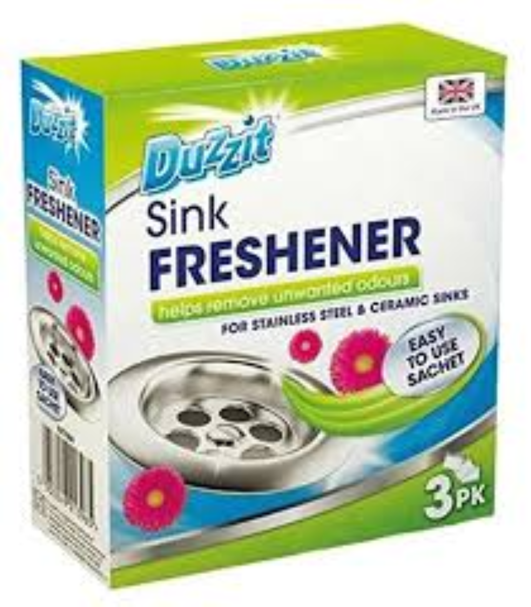DUZZIT 3PK SINK FRESHNER DZT084